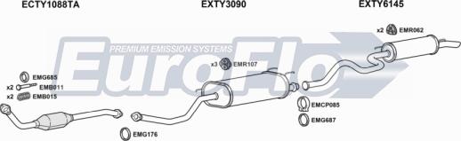 EuroFlo TYLAN42D 3008 - Система випуску ОГ autocars.com.ua