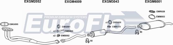 EuroFlo VLAST13 1004D - Система випуску ОГ autocars.com.ua