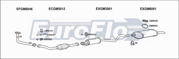 EuroFlo VLAST14 1011C - Система випуску ОГ autocars.com.ua