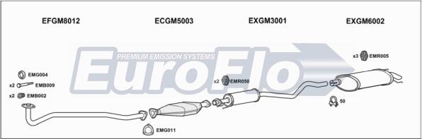 EuroFlo VLAST14 1011D - Система випуску ОГ autocars.com.ua