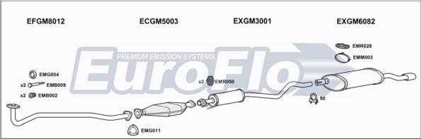 EuroFlo VLAST14 2004A - Система випуску ОГ autocars.com.ua