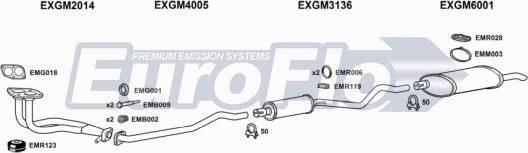 EuroFlo VLAST16 1004A - Система випуску ОГ autocars.com.ua