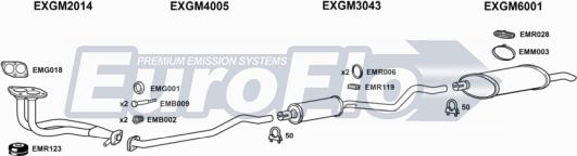 EuroFlo VLAST16 1004B - Система випуску ОГ autocars.com.ua
