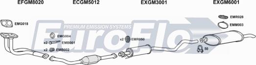EuroFlo VLAST16 1022A - Система випуску ОГ autocars.com.ua