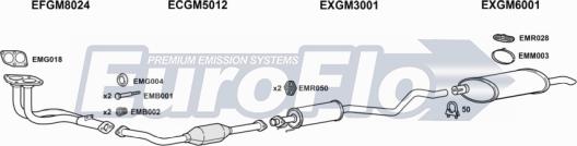 EuroFlo VLAST16 1022B - Система випуску ОГ autocars.com.ua