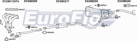 EuroFlo VLAST16 1060A - Система выпуска ОГ autodnr.net