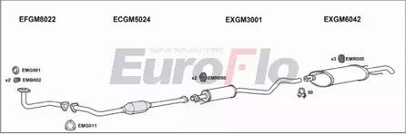 EuroFlo VLAST16 2001A03 - Система випуску ОГ autocars.com.ua