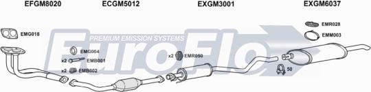 EuroFlo VLAST16 2008A - Система випуску ОГ autocars.com.ua