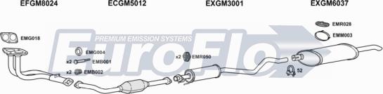 EuroFlo VLAST16 2008B - Система випуску ОГ autocars.com.ua