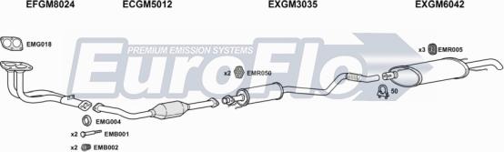 EuroFlo VLAST16 2008D - Система випуску ОГ autocars.com.ua