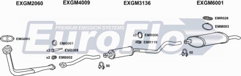 EuroFlo VLAST16D 1004D - Система випуску ОГ autocars.com.ua