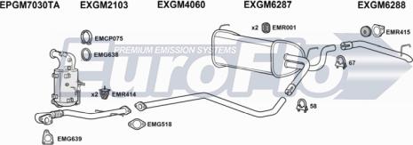 EuroFlo VLAST16D 1012 - Система випуску ОГ autocars.com.ua