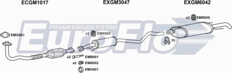 EuroFlo VLAST17D 2004B - Система випуску ОГ autocars.com.ua