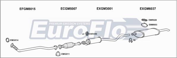 EuroFlo VLAST17D 2008A - Система випуску ОГ autocars.com.ua