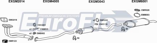 EuroFlo VLAST18 1004B - Система випуску ОГ autocars.com.ua