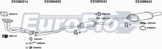 EuroFlo VLAST18 1008B - Система випуску ОГ autocars.com.ua