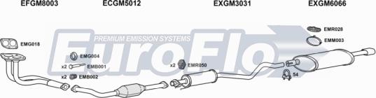 EuroFlo VLAST18 5001 - Система випуску ОГ autocars.com.ua