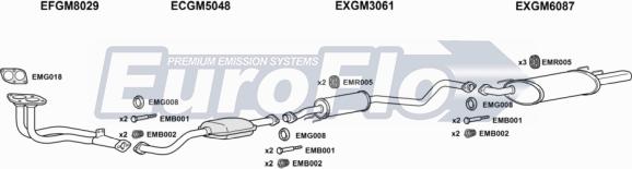 EuroFlo VLAST20 1011C - Система випуску ОГ autocars.com.ua