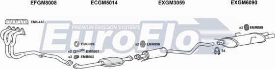 EuroFlo VLAST20 1015 - Система випуску ОГ autocars.com.ua