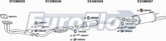 EuroFlo VLAST20 3004C - Система випуску ОГ autocars.com.ua