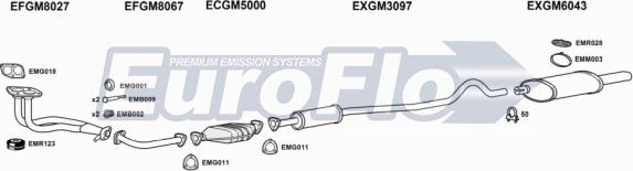 EuroFlo VLAST20 5004 - Система випуску ОГ autocars.com.ua