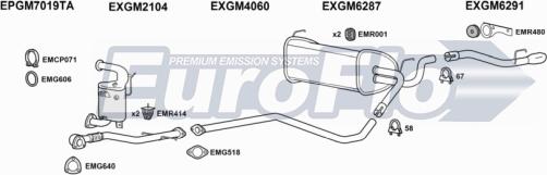 EuroFlo VLAST20D 1008A - Система выпуска ОГ autodnr.net