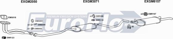 EuroFlo VLCAV18 2001B - Система випуску ОГ autocars.com.ua