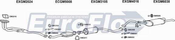 EuroFlo VLCAV18 2008C - Система випуску ОГ autocars.com.ua