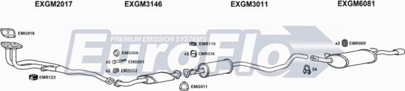 EuroFlo VLCAV20 1015 - Система випуску ОГ autocars.com.ua