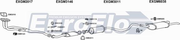 EuroFlo VLCAV20 2011A - Система випуску ОГ autocars.com.ua