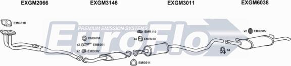 EuroFlo VLCAV20 2011B - Система випуску ОГ autocars.com.ua