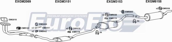 EuroFlo VLCAV20 2015A - Система випуску ОГ autocars.com.ua