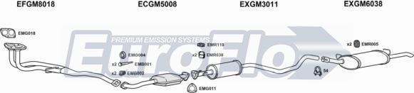 EuroFlo VLCAV20 2029A - Система випуску ОГ autocars.com.ua