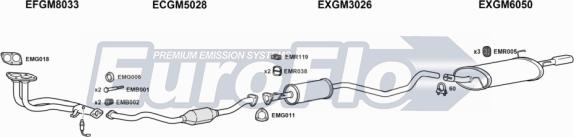 EuroFlo VLCAV20 2039A - Система випуску ОГ autocars.com.ua