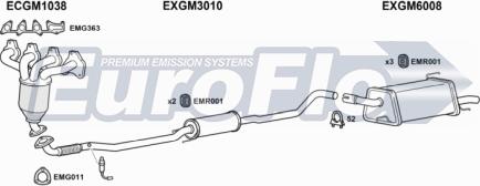 EuroFlo VLCOR12 1011A - Система випуску ОГ autocars.com.ua