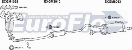 EuroFlo VLCOR12 1011B - Система випуску ОГ autocars.com.ua