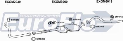 EuroFlo VLFRO25D 3001C - Система випуску ОГ autocars.com.ua