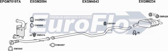 EuroFlo VLINS20D 1001A - Система випуску ОГ autocars.com.ua