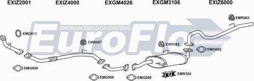 EuroFlo VLMONT31D 3001B - Система випуску ОГ autocars.com.ua