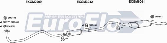 EuroFlo VLNOV10 1001A - Система випуску ОГ autocars.com.ua