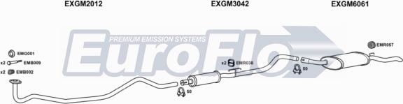 EuroFlo VLNOV12 1001A - Система випуску ОГ autocars.com.ua