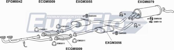 EuroFlo VLSEN26 2001A - Система випуску ОГ autocars.com.ua