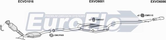 EuroFlo VOC7024 5001A - Система випуску ОГ autocars.com.ua