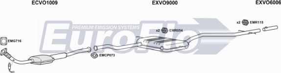 EuroFlo VOS7025 2004A - Система випуску ОГ autocars.com.ua