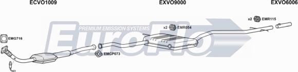 EuroFlo VOV7025 3004 - Система випуску ОГ autocars.com.ua