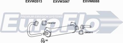 EuroFlo VWTRA16D 7004 - Система випуску ОГ autocars.com.ua