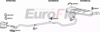 EuroFlo VWEOS20D 0500LHD - Система випуску ОГ autocars.com.ua