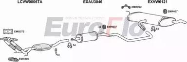 EuroFlo VWGOLP16 0104LHD - Система випуску ОГ autocars.com.ua
