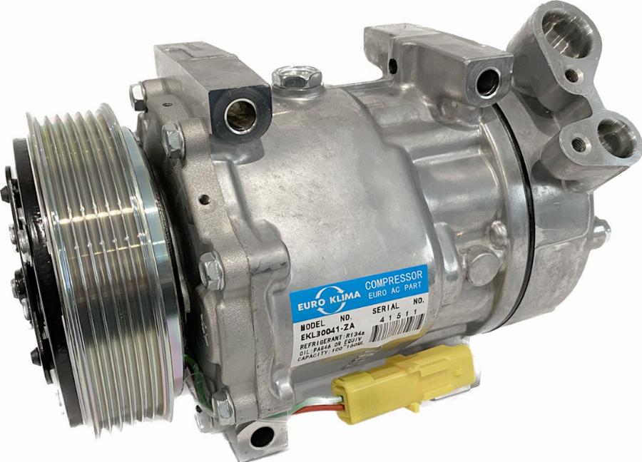 EURO KLIMA EKL30041 - Компресор, кондиціонер autocars.com.ua