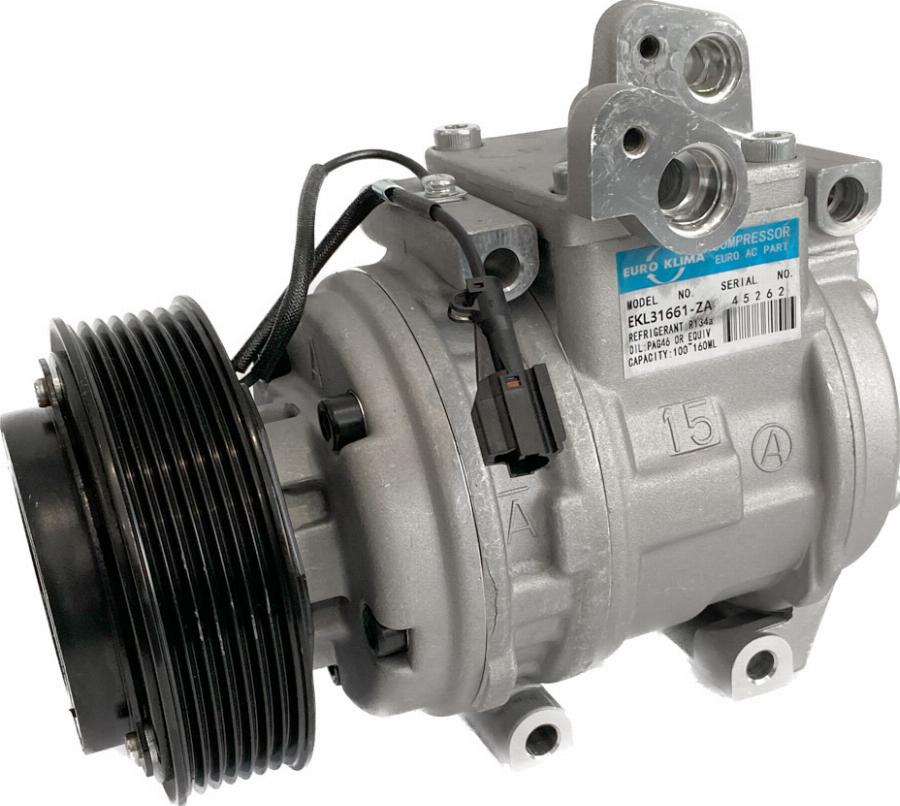 EURO KLIMA EKL31661 - Компресор, кондиціонер autocars.com.ua